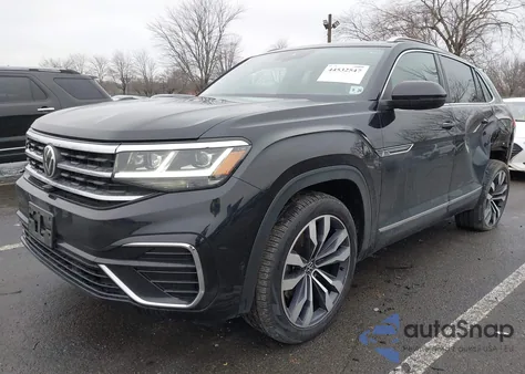 2021 Volkswagen Atlas Cross Sport 3.6L V6 Sel Premium R-Line from USA, damaged, VIN 1V2FE2CA5MC239395